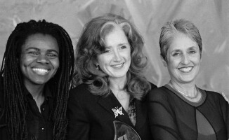 Tracy Chapman, Bonnie Raitt and Joan Baez - Joan Baez presented Bonnie Raitt with the 1999 Arthur M. Sohcot award for public service at Bam Magazine's 1999 California Music Awards 22nd Annual Bammies - Bill Graham Civic Auditorium - March 13, 1999