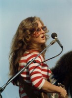 Bonnie Raitt performing live - Intramural Field A, University of South Carolina, Columbia, SC  April 20, 1980