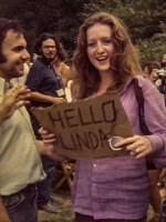 Steve Goodman and a very young and beautiful Bonnie Raitt at the Philadelphia Folk Festival 1972