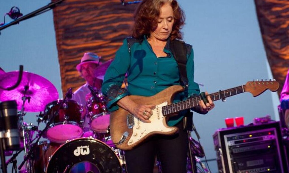 Bonnie Raitt performs in Forest Park as part of Fair St. Louis on Friday, July 4, 2014.