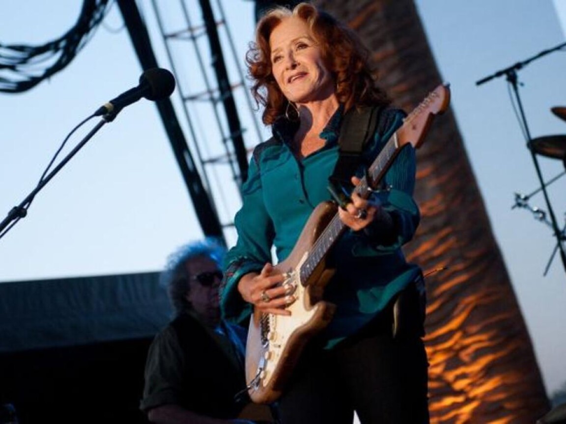 Bonnie Raitt performs in Forest Park as part of Fair St. Louis on Friday, July 4, 2014.
